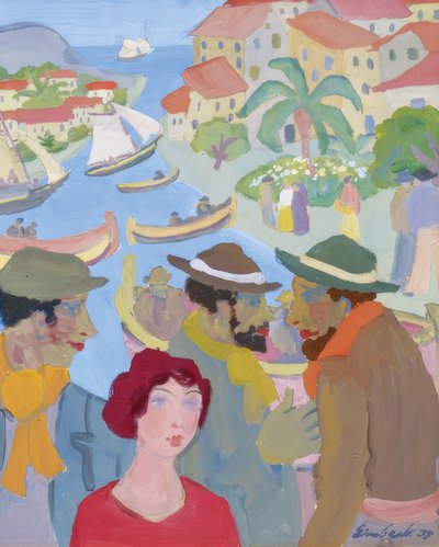 Zuidelijke haven door Georg Einbeck