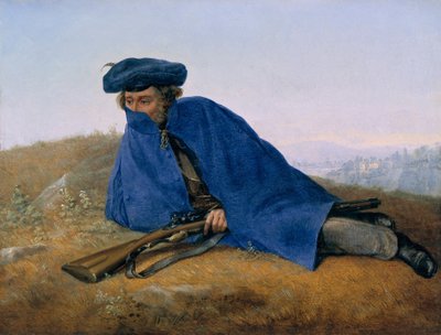 Duits: Auf Vorposten Op Buitenpost door Georg Friedrich Kersting