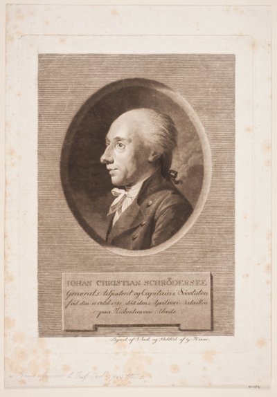 Zeeofficier J. C. Schrødersee door Georg Haas