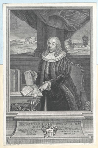 Georg Christian von Rathsberg, adviseur van de gemeenteraad in Neurenberg door Georg Lichtensteger