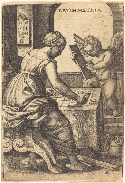 Rekenkunde door Georg Pencz