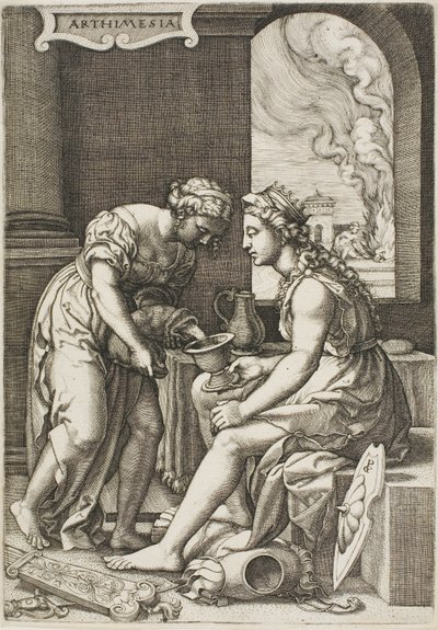 Artemisia door Georg Pencz