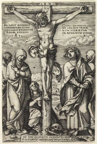 Kruisiging door Georg Pencz