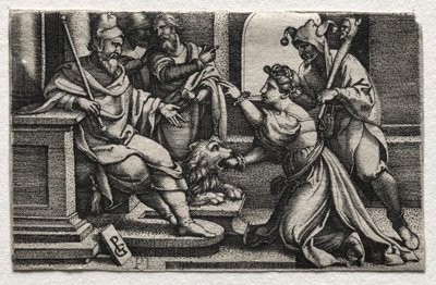 De mond van de waarheid door Georg Pencz