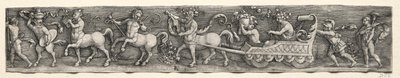 Triomf van Bacchus, ca. 1539 door Georg Pencz