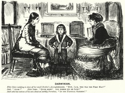 Punch cartoon (gravure) door George (after) Du Maurier