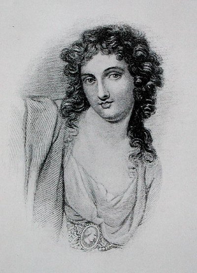 Lady Hamilton (ca. 1765-1815) door George (after) Romney