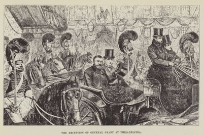 De ontvangst van generaal Grant in Philadelphia door George Augustus Sala