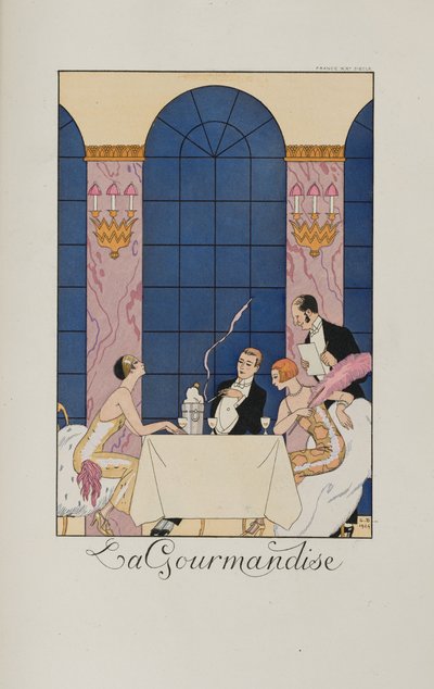 Falbalas et fanfreluches: La Gourmandise door George Barbier