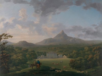 Powerscourt, County Wicklow, Ierland door George Barret