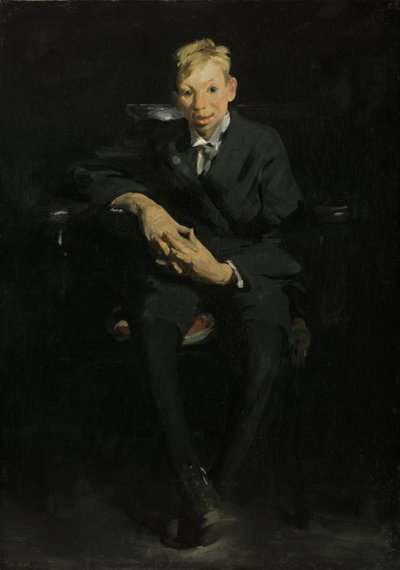 Frankie, de orgeljongen door George Bellows