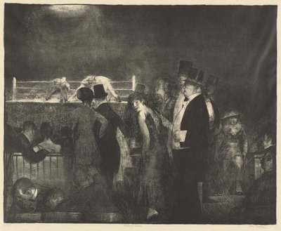 Voorbereidingen door George Bellows