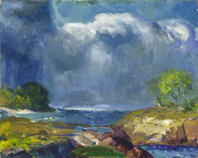 De naderende storm door George Bellows