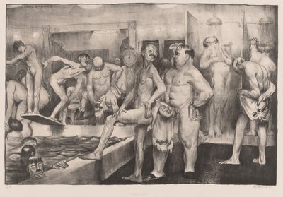 De douche door George Bellows
