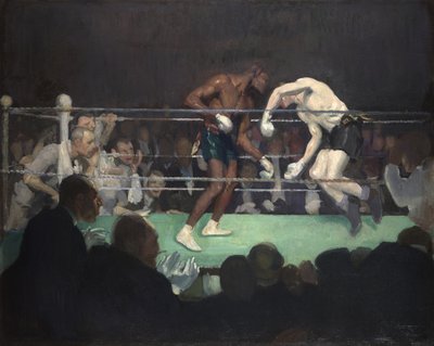Bokswedstrijd door George Benjamin Luks