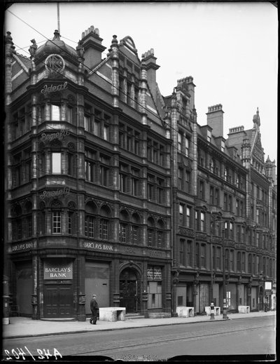 Coleridge Chambers, Corporation Street, Birmingham door George Bernard Mason