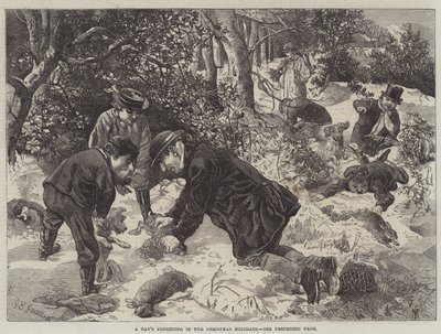 Een dag fretteren in de kerstvakantie door George Bouverie Goddard