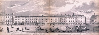 Panorama van Londen, 1849 door George C Leighton