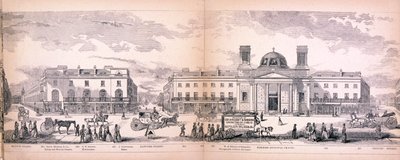 Panorama van Londen, 1849 door George C Leighton