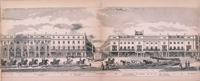 Panorama van Londen door George C Leighton