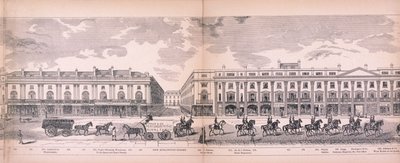 Panorama van Londen, 1849 door George C Leighton