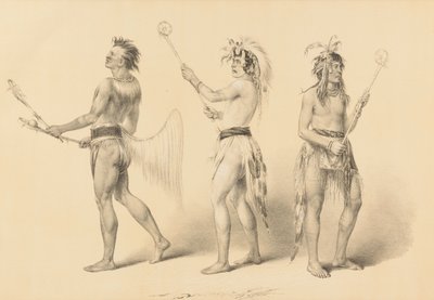 Balspelers - nr. 21 door George Catlin
