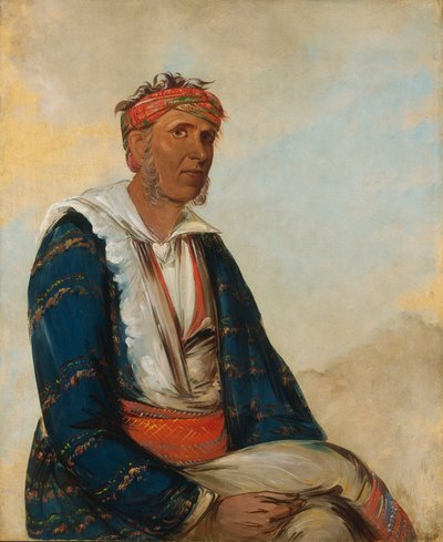 Cól-lee, een stamhoofd door George Catlin