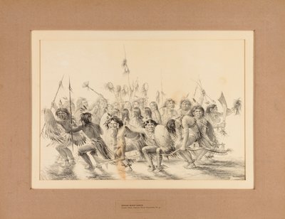 Indiase hoofdhuiddans - nr. 31 door George Catlin