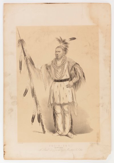 Joc-o-sot, de wandelende beer door George Catlin