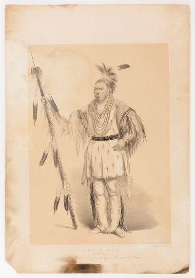 Joc-o-sot, de wandelende beer door George Catlin