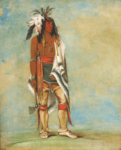 Nót-to-way, een opperhoofd door George Catlin