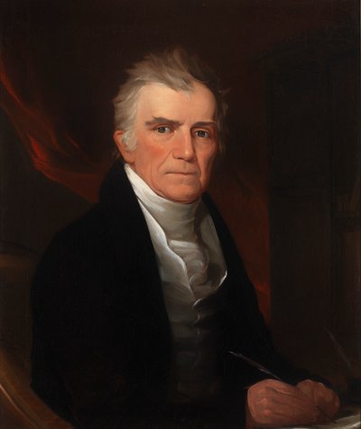 Portret van Putnam Catlin, 1840s door George Catlin