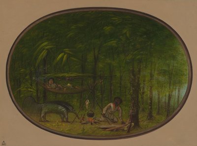 De Grote Miereneter door George Catlin