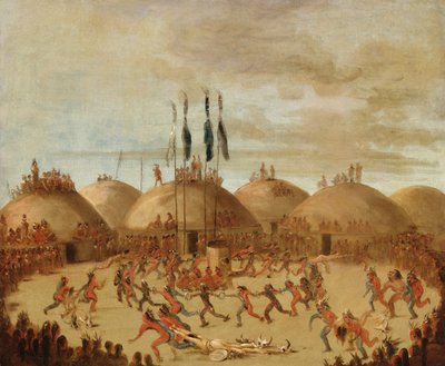 De Laatste Race, O-Kee-pa Ceremonie door George Catlin