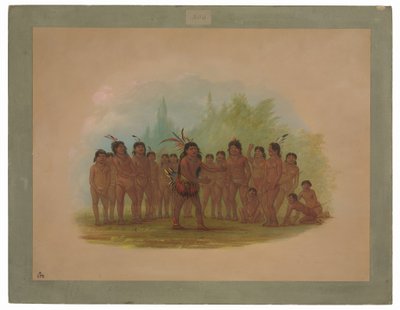 Zurumati Indianen door George Catlin