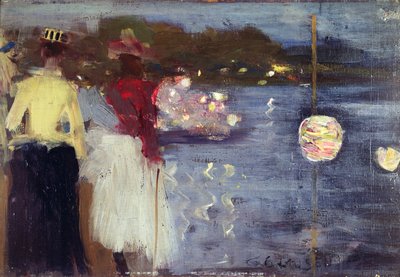 Souvenir van Marlow Regatta door George Clausen