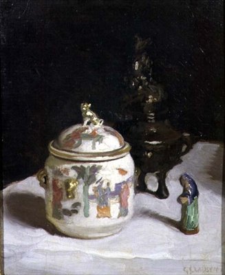De Chinese pot door George Clausen