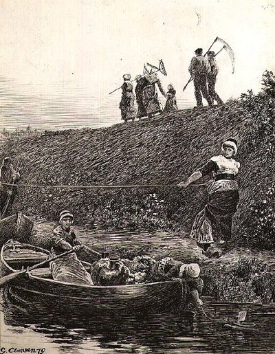 De Veerboot door George Clausen