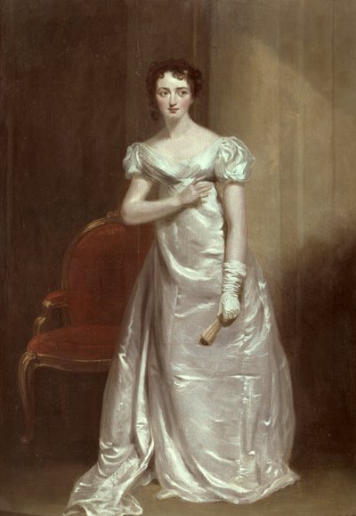 Portret van Harriet Smith als Miss Dorillon door George Clint