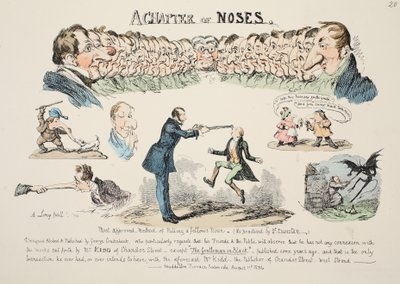 Een Hoofdstuk van Neuzen door George Cruikshank