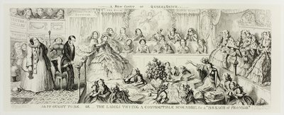 As It Ought to Be or The Ladies Trying a Contemptible Scoundrel for a "Breach of Promise" van George Cruikshank