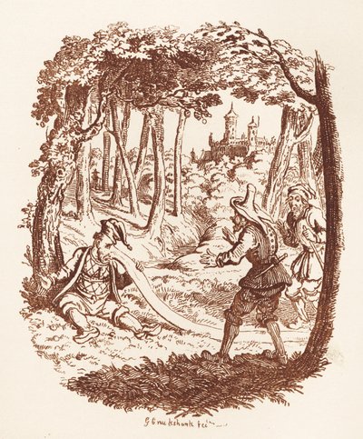 Broers Grimm Kinder- en sprookjes door George Cruikshank