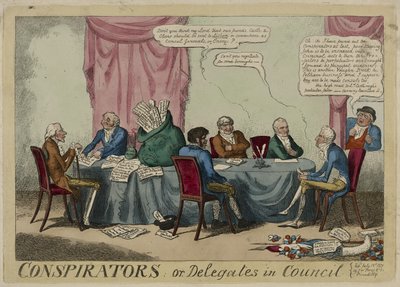 Samenzweerders, gepubliceerd 1 juli door George Cruikshank