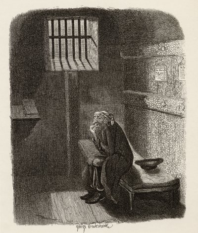 Fagin in de veroordeelde cel, uit 