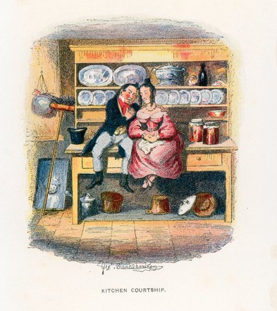Illustratie voor Hard Times door George Cruikshank