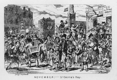 November, St. Cecilia