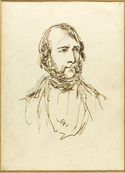 Zelfportret door George Cruikshank