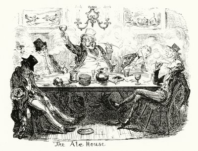 Het bierhuis door George Cruikshank
