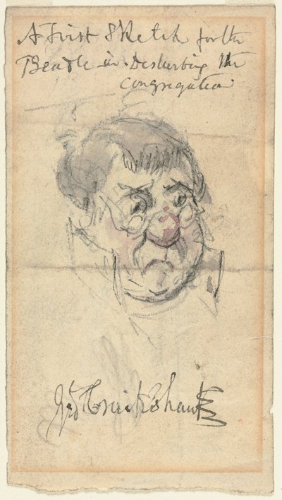 De koster door George Cruikshank