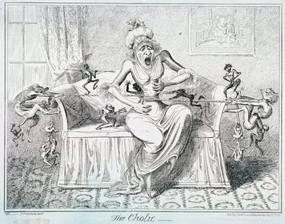 De Koliek door George Cruikshank